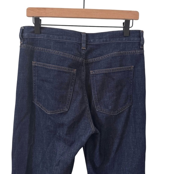 COS Relaxed Flare in Dark Indigo Wash Jeans Size 28 - Picture 6 of 10